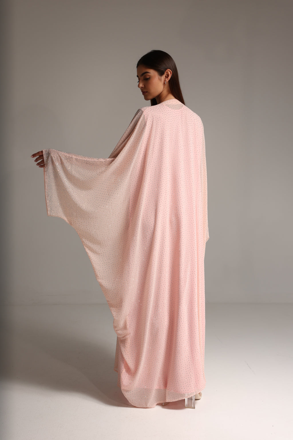 Blush Abaya